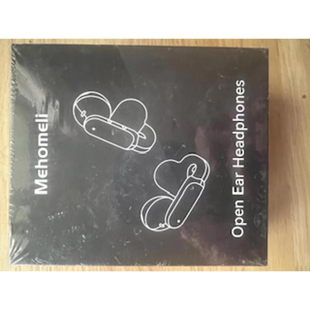 Mehomeli Open Ear Earbuds Bluetooth 5.4 Wireless Clip On Headphones